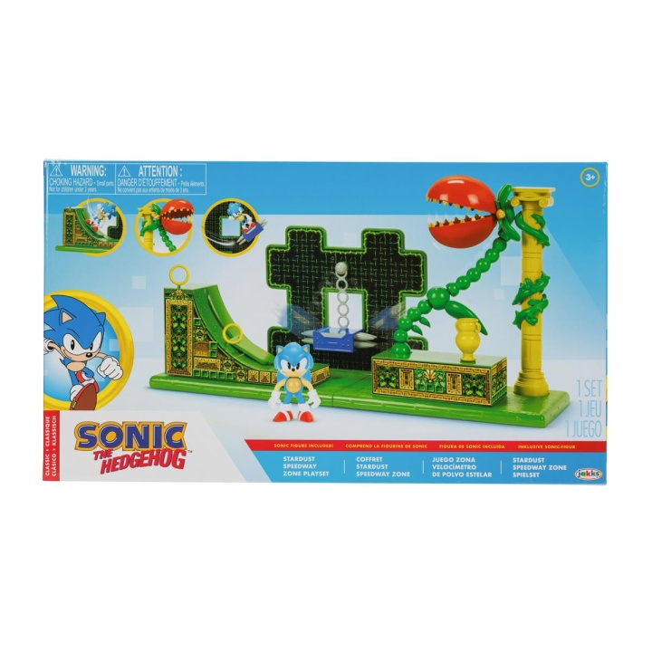 JAKKS Pacific Sonic the Hedgehog 2.5 Inch Playset Stardust Speedway Zone in the group TOYS, KIDS & BABY PRODUCTS / Toys / Play set at TP E-commerce Nordic AB (C81990)