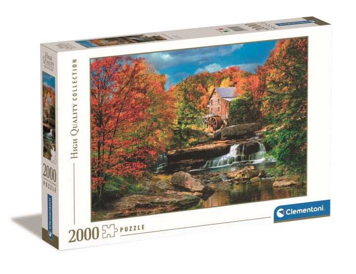 Clementoni 2000 pcs High Quality Collection GLADE CREEK GRIST MILL in the group Sport, leisure & Hobby / Hobby / Puzzle at TP E-commerce Nordic AB (C82010)