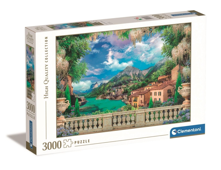 Clementoni 3000 pcs High Quality Collection Lush Terrace on Lake in the group Sport, leisure & Hobby / Hobby / Puzzle at TP E-commerce Nordic AB (C82013)