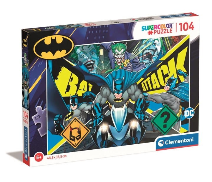 Clementoni 104 pcs Puzzles Kids Batman in the group TOYS, KIDS & BABY PRODUCTS / Toys / Kids puzzle at TP E-commerce Nordic AB (C82020)