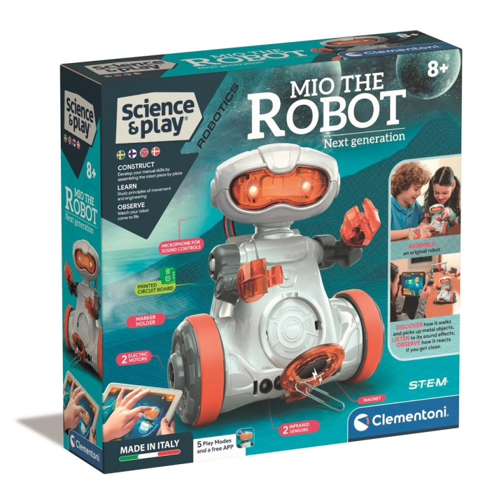 Clementoni My Robot Next generation (SE/NO/DK/FI) in the group TOYS, KIDS & BABY PRODUCTS / Toys / Experiment & DIY at TP E-commerce Nordic AB (C82033)