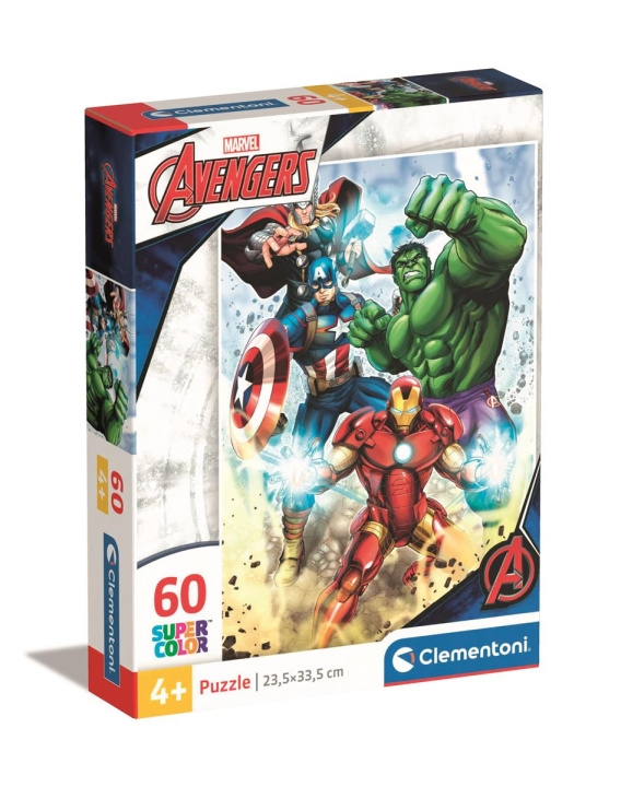 Clementoni 60 pcs Puzzles Kids Marvel Avengers in the group TOYS, KIDS & BABY PRODUCTS / Toys / Kids puzzle at TP E-commerce Nordic AB (C82060)