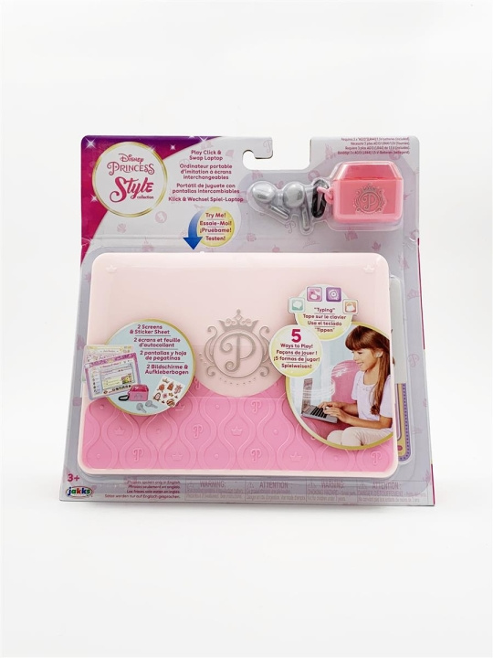 JAKKS Pacific Disney Princess Style Collection Play Laptop in the group TOYS, KIDS & BABY PRODUCTS / Toys / Little home & Role play at TP E-commerce Nordic AB (C82069)