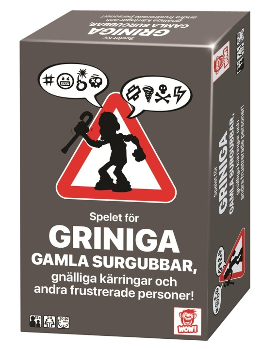 Plasto Spelet för GRINIGA GAMLA SURGUBBAR, gnälliga kärringar och andra frustrerade personer! (SE) in the group TOYS, KIDS & BABY PRODUCTS / Games / Board games at TP E-commerce Nordic AB (C82071)