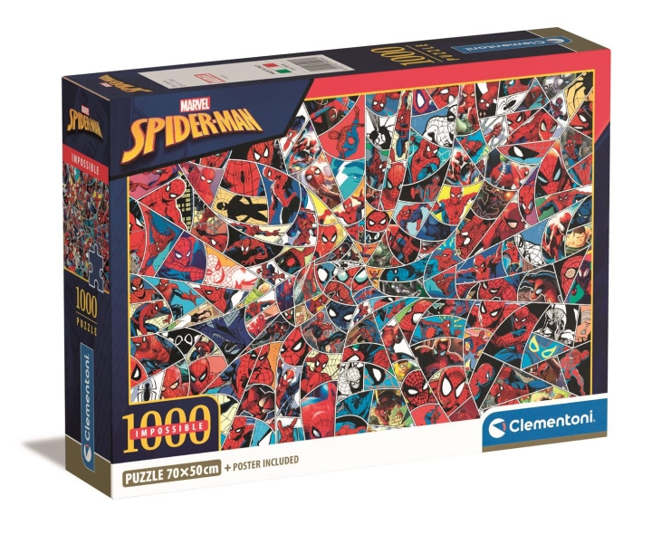 Clementoni 1000 pcs CB Impossible Spider-Man in the group Sport, leisure & Hobby / Hobby / Puzzle at TP E-commerce Nordic AB (C82103)