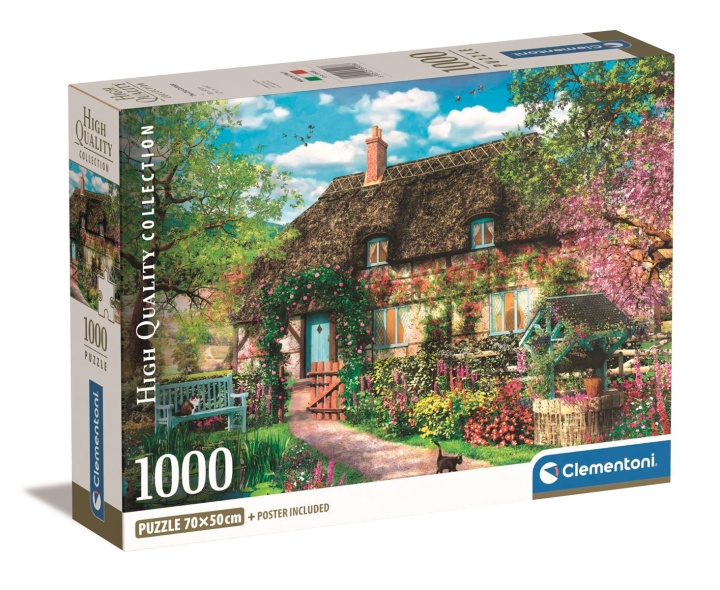 Clementoni 1000 pcs CB High Quality Collection The Old Cottage in the group Sport, leisure & Hobby / Hobby / Puzzle at TP E-commerce Nordic AB (C82104)