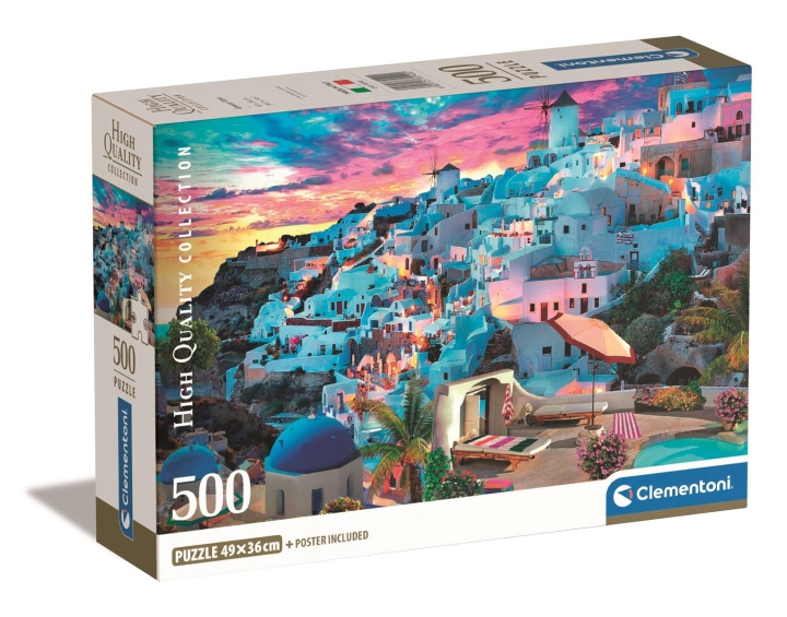 Clementoni 500 pcs CB High Quality Collection Greece View in the group TOYS, KIDS & BABY PRODUCTS / Toys / Kids puzzle at TP E-commerce Nordic AB (C82117)
