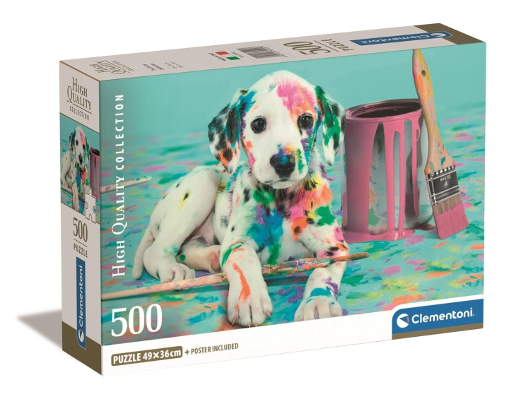 Clementoni 500 pcs CB High Quality Collection The Funny Dalmatian in the group TOYS, KIDS & BABY PRODUCTS / Toys / Kids puzzle at TP E-commerce Nordic AB (C82118)