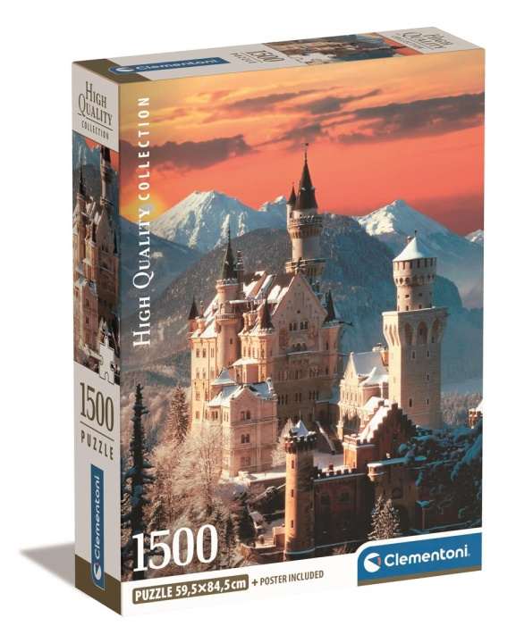 Clementoni 1500 pcs CB High Quality Collection Neuschwanstein in the group Sport, leisure & Hobby / Hobby / Puzzle at TP E-commerce Nordic AB (C82125)