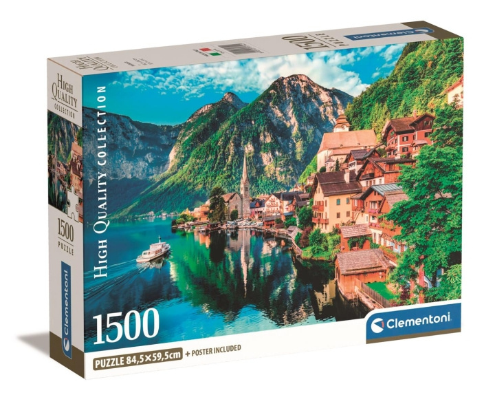 Clementoni 1500 pcs CB High Quality Collection Hallstatt in the group Sport, leisure & Hobby / Hobby / Puzzle at TP E-commerce Nordic AB (C82133)