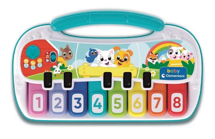 Clementoni Animal Piano in the group TOYS, KIDS & BABY PRODUCTS / Music, Song & Images / Music instrument at TP E-commerce Nordic AB (C82144)