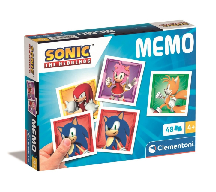 Clementoni Memo Sonic the Hedgehog in the group TOYS, KIDS & BABY PRODUCTS / Games / Children\'s games at TP E-commerce Nordic AB (C82168)