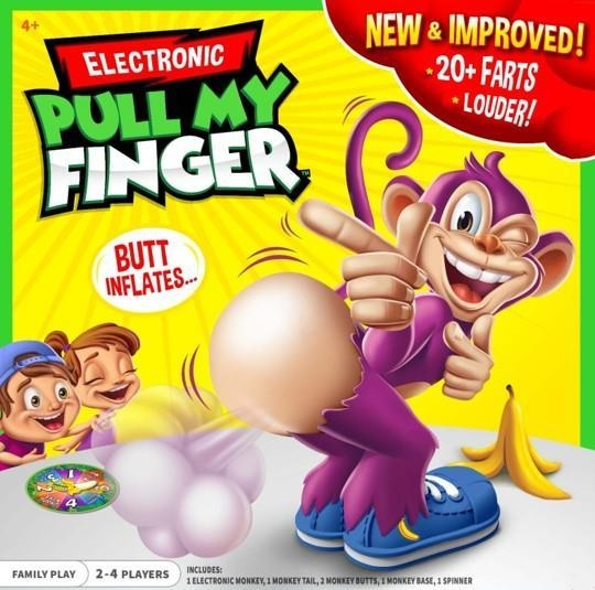 JAKKS Pacific Pull My Finger (Electronic Version) in the group TOYS, KIDS & BABY PRODUCTS / Games / Children\'s games at TP E-commerce Nordic AB (C82172)