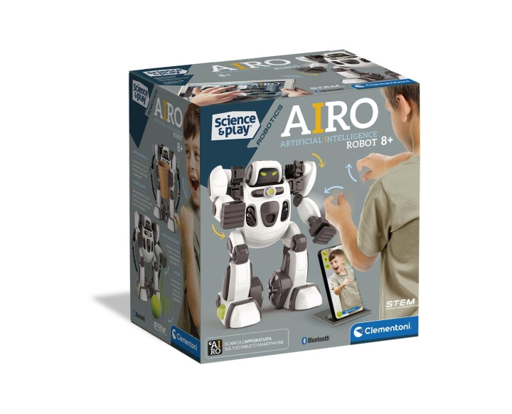 Clementoni AiRo Artificial Intelligence Robot in the group TOYS, KIDS & BABY PRODUCTS / Toys / Electronics & Media / Interactive toys at TP E-commerce Nordic AB (C82177)