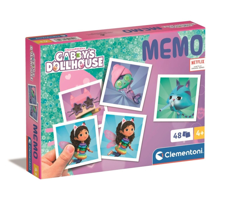 Clementoni Memo Gabby\'s Dollhouse in the group TOYS, KIDS & BABY PRODUCTS / Games / Children\'s games at TP E-commerce Nordic AB (C82178)
