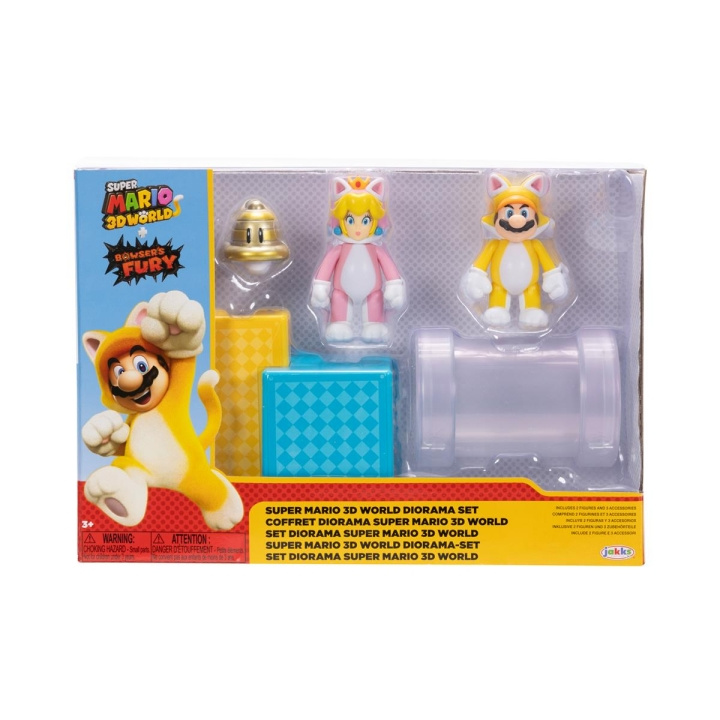JAKKS Pacific Super Mario 2.5 Inch Diorama Set 3D World in the group TOYS, KIDS & BABY PRODUCTS / Toys / Figures, Miniatures & accessories at TP E-commerce Nordic AB (C82185)