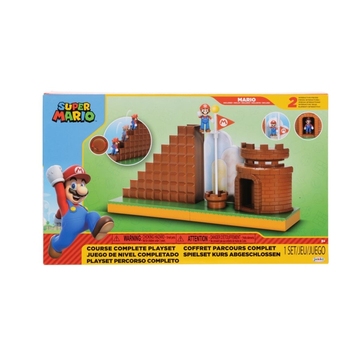 JAKKS Pacific Super Mario 2.5 Inch Playset Level End in the group TOYS, KIDS & BABY PRODUCTS / Toys / Play set at TP E-commerce Nordic AB (C82186)