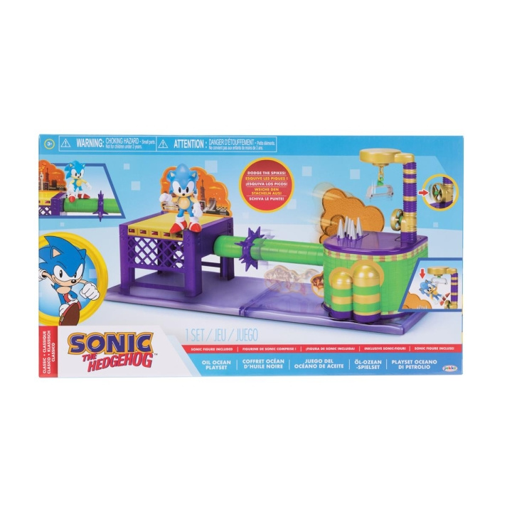 JAKKS Pacific Sonic the Hedgehog 2.5 Inch Playset Oil Ocean in the group TOYS, KIDS & BABY PRODUCTS / Toys / Play set at TP E-commerce Nordic AB (C82189)