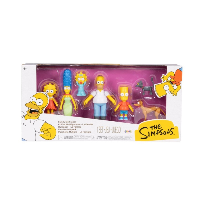 JAKKS Pacific The Simpsons 2.5 Inch Figure Multipack in the group TOYS, KIDS & BABY PRODUCTS / Toys / Figures, Miniatures & accessories at TP E-commerce Nordic AB (C82192)