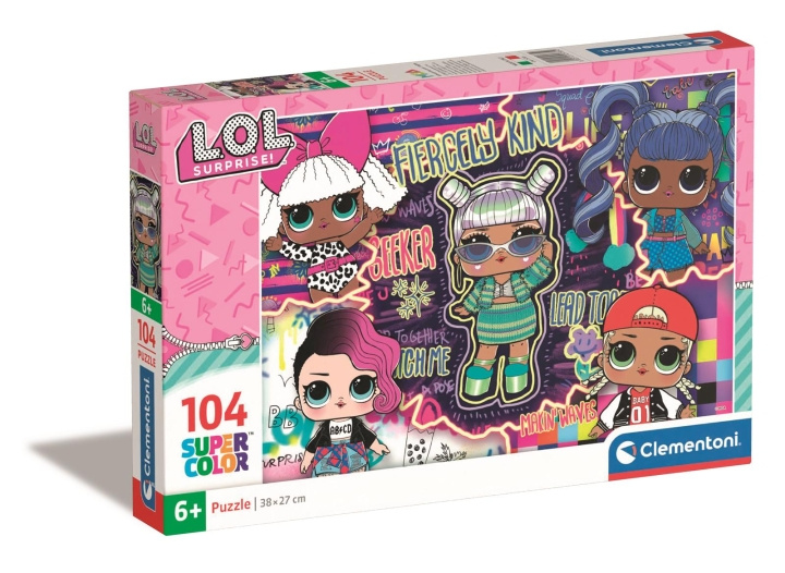 Clementoni 104 pcs Puzzles Kids LOL in the group TOYS, KIDS & BABY PRODUCTS / Toys / Kids puzzle at TP E-commerce Nordic AB (C82217)