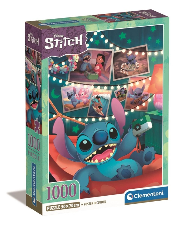 Clementoni 1000 pcs CB High Quality Collection Disney Stitch in the group Sport, leisure & Hobby / Hobby / Puzzle at TP E-commerce Nordic AB (C82233)