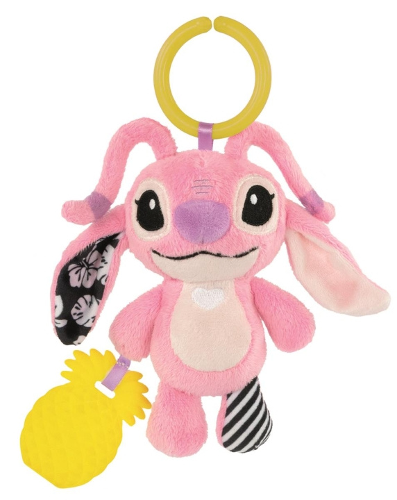 Clementoni Disney Baby Stitch Soft Rattle Angel in the group TOYS, KIDS & BABY PRODUCTS / Baby toys / Activity toys at TP E-commerce Nordic AB (C82235)