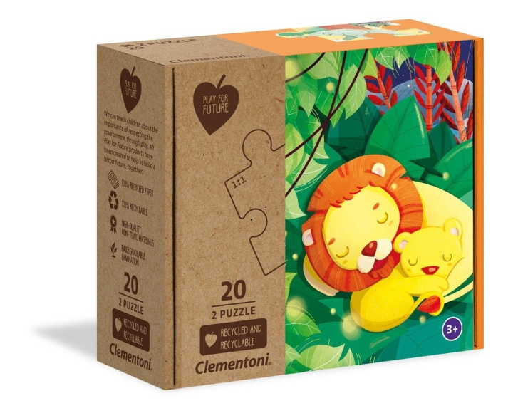 Clementoni 2x20 Puzzles Kids Tied Together (100% Recycled) in the group TOYS, KIDS & BABY PRODUCTS / Toys / Kids puzzle at TP E-commerce Nordic AB (C82294)