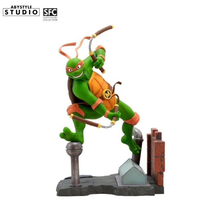 Abysse TMNT - Figurine Michelangelo in the group TOYS, KIDS & BABY PRODUCTS / Toys / Figures, Miniatures & accessories at TP E-commerce Nordic AB (C82636)
