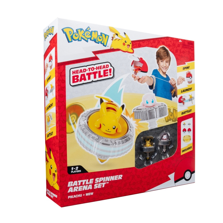 Pokémon Pokemon - Battle Spinner 2pk (PKW4403) in the group TOYS, KIDS & BABY PRODUCTS / Toys / Action play at TP E-commerce Nordic AB (C82662)