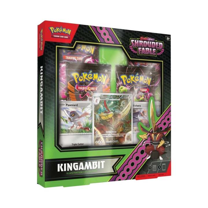 Pokémon Pokemon - SV6.5 Shrouded Fable EX Rare Kingambit (POK85858) in the group TOYS, KIDS & BABY PRODUCTS / Games / Card games at TP E-commerce Nordic AB (C82680)