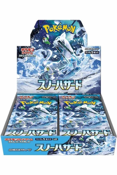 Pokémon Scarlet & Violet: Snow Hazard Expansion Pack in the group TOYS, KIDS & BABY PRODUCTS / Games / Card games at TP E-commerce Nordic AB (C82688)