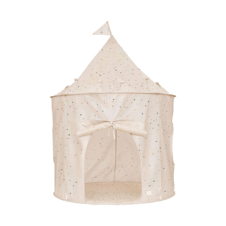 3 Sprouts Playtent - Terrazzo / Almond (ITNTAL) in the group TOYS, KIDS & BABY PRODUCTS / Outdoor toys / Play tents at TP E-commerce Nordic AB (C82698)