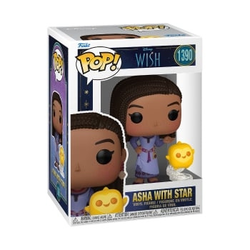 Funko Pop! - Vinyl Buddy Wish - Asha with Star (72420) in the group TOYS, KIDS & BABY PRODUCTS / Toys / Figures, Miniatures & accessories at TP E-commerce Nordic AB (C82730)