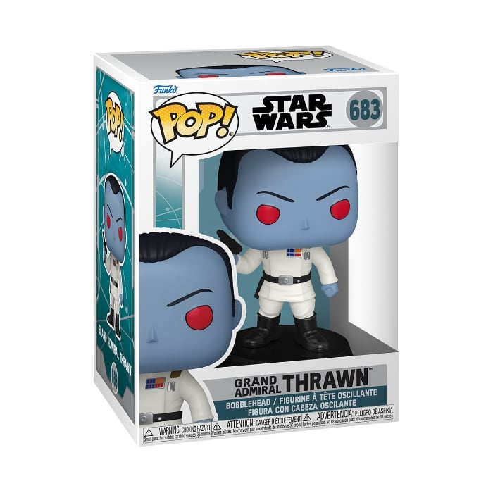 Funko Pop! - Vinyl Star Wars - Grand Admiral Thrawn (76539) in the group TOYS, KIDS & BABY PRODUCTS / Toys / Figures, Miniatures & accessories at TP E-commerce Nordic AB (C82732)