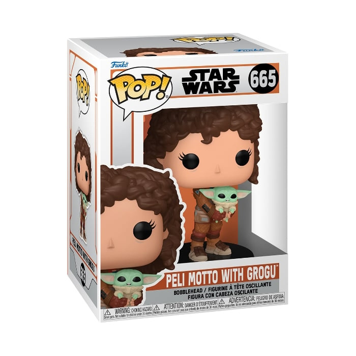 Funko Pop! - Vinyl Mandalorian - Peli Motto W/Grogu (76552) in the group TOYS, KIDS & BABY PRODUCTS / Toys / Figures, Miniatures & accessories at TP E-commerce Nordic AB (C82733)