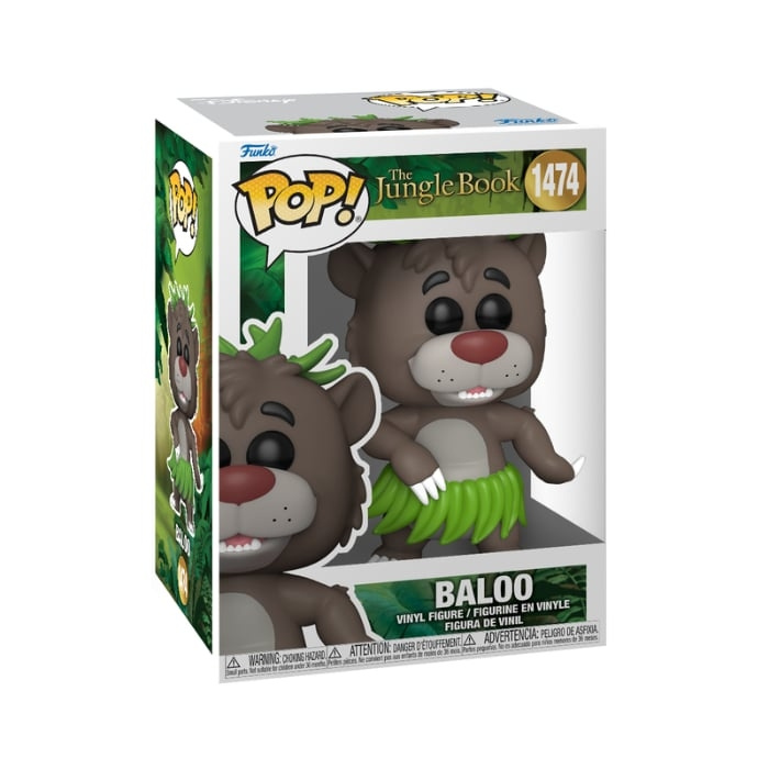 Funko Pop! - Vinyl The Jungle Book - Baloo (80787) in the group TOYS, KIDS & BABY PRODUCTS / Toys / Figures, Miniatures & accessories at TP E-commerce Nordic AB (C82744)