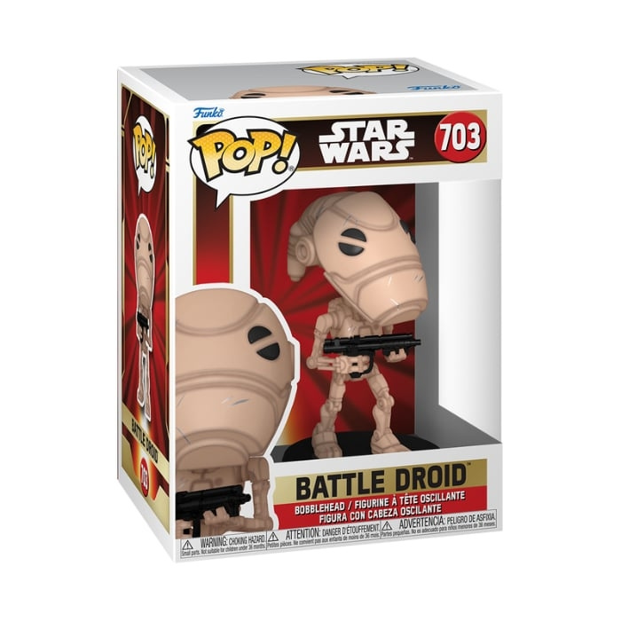 Funko Pop! - Vinyl Star Wars - Battle Droid (76016) in the group TOYS, KIDS & BABY PRODUCTS / Toys / Figures, Miniatures & accessories at TP E-commerce Nordic AB (C82755)