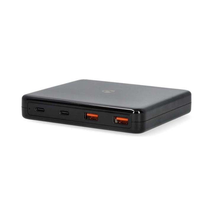 Nedis Desk Chargers | 65 W | GaN | 1.5 / 2.0 / 2.5 / 3.0 / 3.25 A | Number of outputs: 4 | USB-A / USB-C™ | Euro | 1.50 m | Automatic Voltage Selection in the group SMARTPHONE & TABLETS / Chargers & Cables / Wall charger / Wall charger USB at TP E-commerce Nordic AB (C82809)