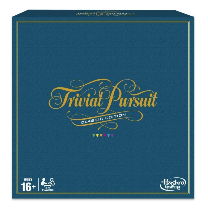 Hasbro Trivial Pursuit Classic Edition (DK) in the group TOYS, KIDS & BABY PRODUCTS / Games / Board games at TP E-commerce Nordic AB (C83226)