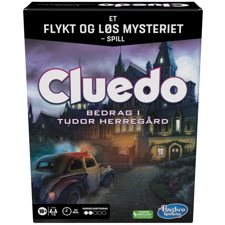 Hasbro Cluedo Escape Treachery at Tudor Mansion (NO) in the group TOYS, KIDS & BABY PRODUCTS / Games / Board games at TP E-commerce Nordic AB (C83258)