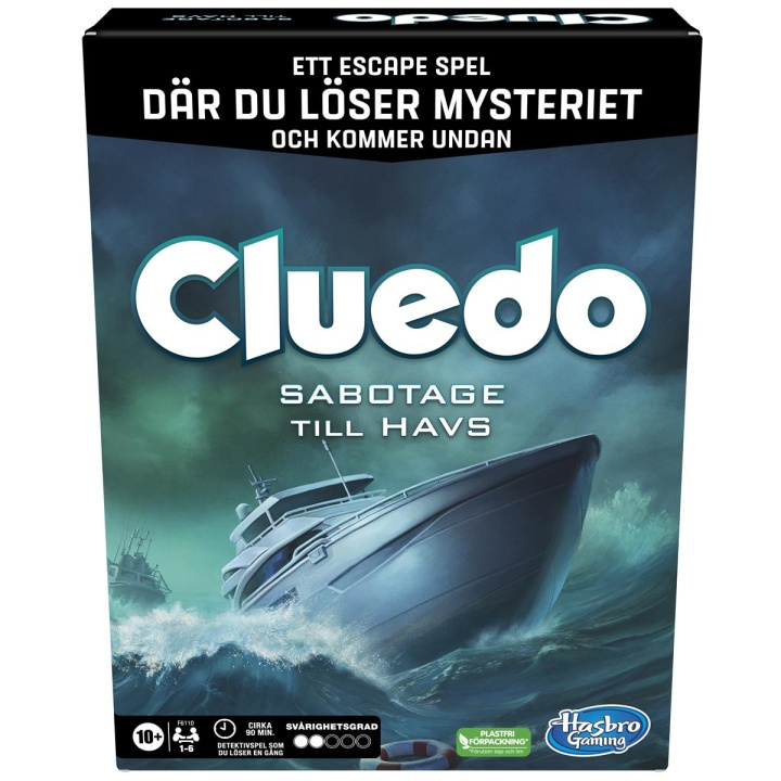 Hasbro Cluedo Escape Danger on the S.S. Disaster (SE) in the group TOYS, KIDS & BABY PRODUCTS / Games / Board games at TP E-commerce Nordic AB (C83262)