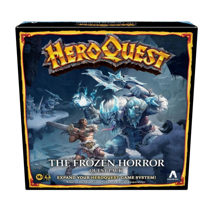 Hasbro HeroQuest Expansion Frozen Horror (EN) in the group TOYS, KIDS & BABY PRODUCTS / Games / Board games at TP E-commerce Nordic AB (C83265)