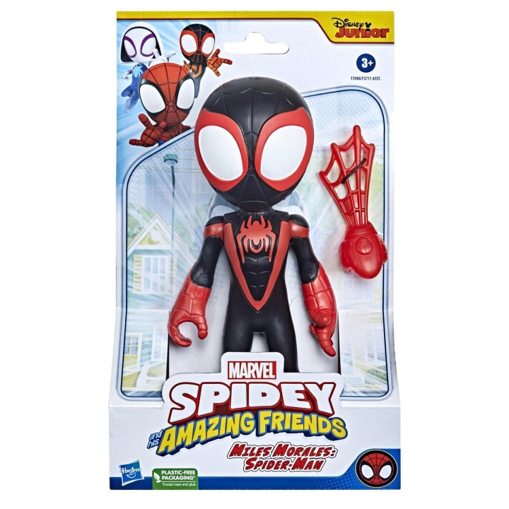 Spidey and his Amazing Friends Supersized 9 Inch Figure Miles Morales in the group TOYS, KIDS & BABY PRODUCTS / Toys / Figures, Miniatures & accessories at TP E-commerce Nordic AB (C83266)