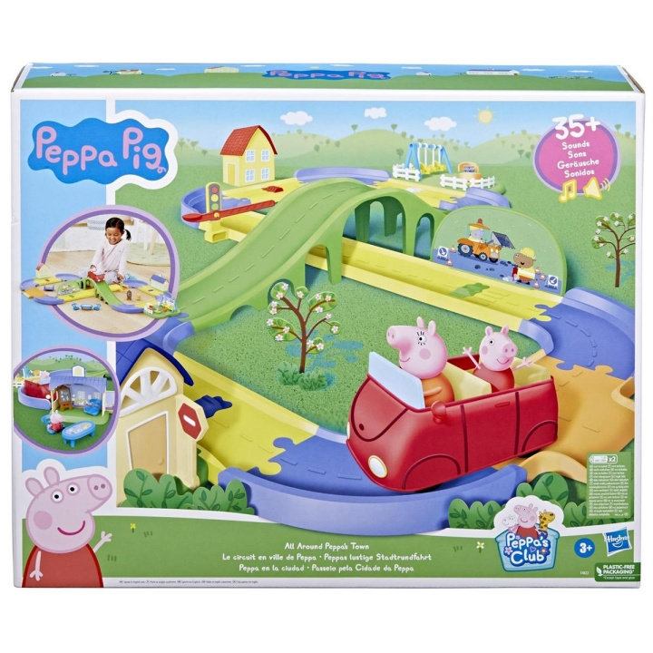 Hasbro Peppa Pig All Around Peppa\'s Town in the group TOYS, KIDS & BABY PRODUCTS / Toys / Play set at TP E-commerce Nordic AB (C83268)