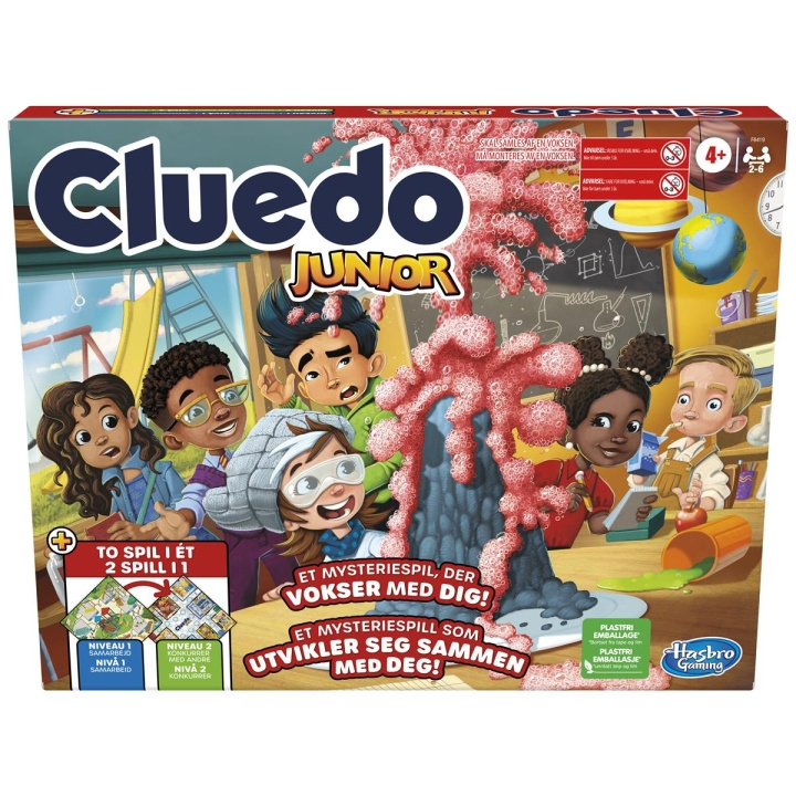 Hasbro Cluedo Junior 2 Games in 1 (DK/NO) in the group TOYS, KIDS & BABY PRODUCTS / Games / Board games at TP E-commerce Nordic AB (C83273)