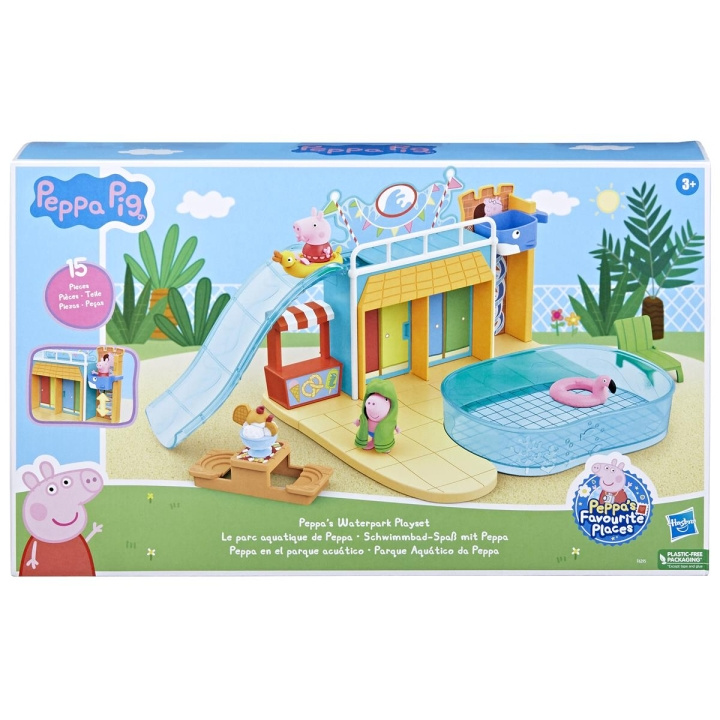 Hasbro Peppa Pig Peppa`s Waterpark Playset in the group TOYS, KIDS & BABY PRODUCTS / Toys / Play set at TP E-commerce Nordic AB (C83293)