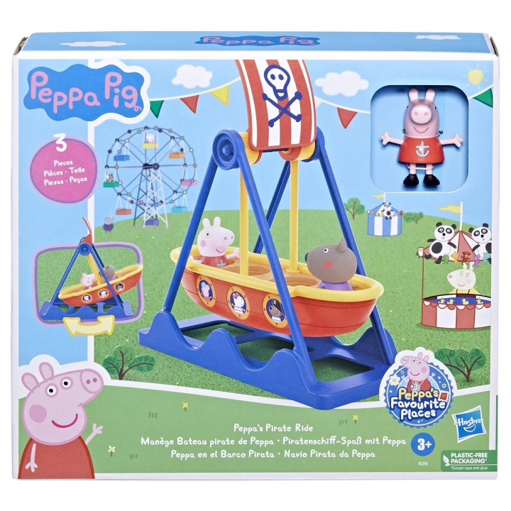 Hasbro Peppa Pig Peppa`s Pirate Ride in the group TOYS, KIDS & BABY PRODUCTS / Toys / Play set at TP E-commerce Nordic AB (C83294)