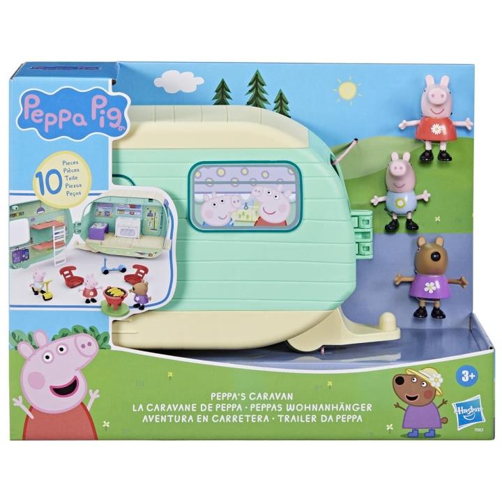 Hasbro Peppa Pig Peppa\'s Caravan in the group TOYS, KIDS & BABY PRODUCTS / Toys / Play set at TP E-commerce Nordic AB (C83327)