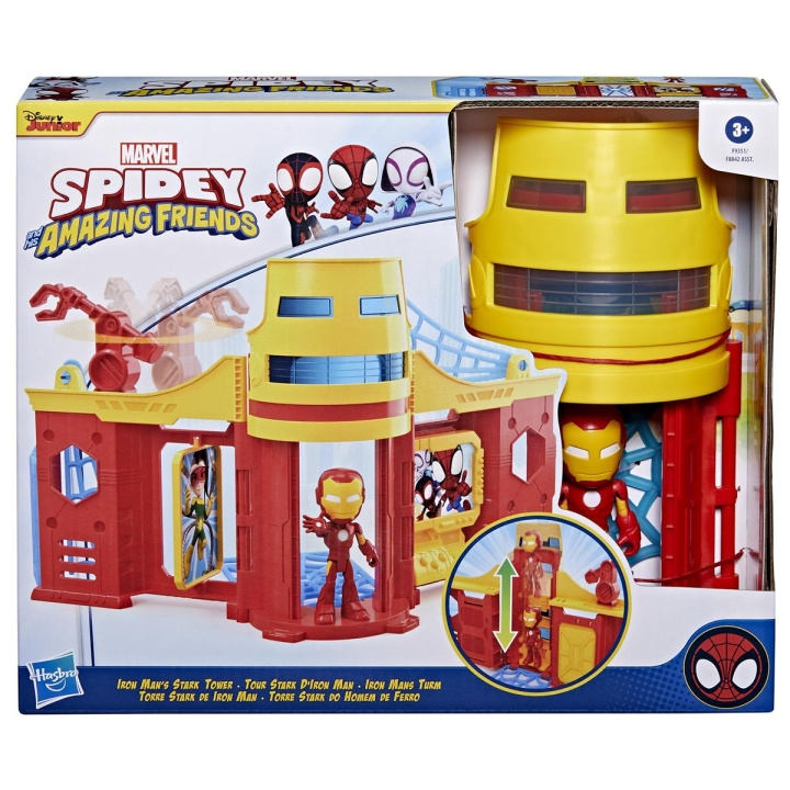 Spidey and his Amazing Friends Playset Stark Tower in the group TOYS, KIDS & BABY PRODUCTS / Toys / Play set at TP E-commerce Nordic AB (C83328)