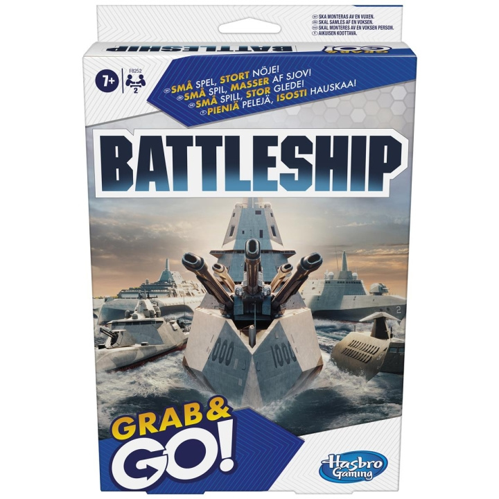 Hasbro Grab & Go Battleship in the group TOYS, KIDS & BABY PRODUCTS / Games / Board games at TP E-commerce Nordic AB (C83344)